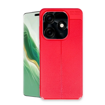 HERŞEYTREND Tecno Spark Go 2024 Kılıf Auto Focus Kapak - Kırmızı