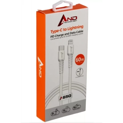 HERŞEYTREND Type C Şarj Kablosu 60W İphone Kablosu mudanis-And-650