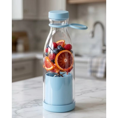 HERŞEYTREND USB Şarjlı Mini Blender 380 ml Taşınabilir Smoothie Yapıcı Pratik Kullanım