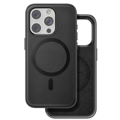 HERŞEYTREND Venco Apple İphone 15 Pro Max Puskas Magsafe Kapak - Siyah