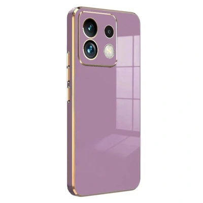 HERŞEYTREND Xiaomi Poco M6 Pro 4g Kılıf Volet Silikon - Mor