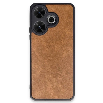 HERŞEYTREND Xiaomi Redmi 13 4g Kılıf Aras Deri Kapak - Taba