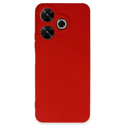 HERŞEYTREND Xiaomi Redmi 13 4g Kılıf First Silikon - Kırmızı