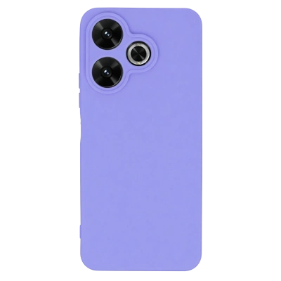 HERŞEYTREND Xiaomi Redmi 13 4g Kılıf First Silikon - Lila