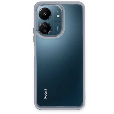 HERŞEYTREND Xiaomi Redmi 13c Kılıf Power Silikon - Sierra Blue