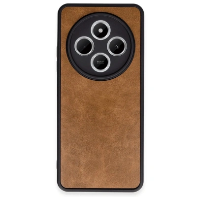 HERŞEYTREND Xiaomi Redmi 14c Kılıf Aras Deri Kapak - Taba