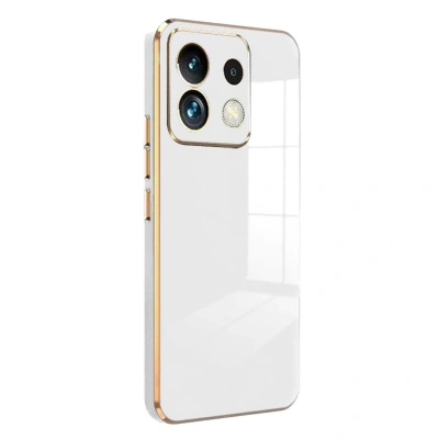 HERŞEYTREND Xiaomi Redmi Note 13 4g Kılıf Volet Silikon - Beyaz