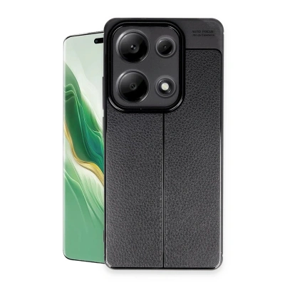 HERŞEYTREND Xiaomi Redmi Note 13 Pro 4g Kılıf Auto Focus Kapak - Siyah