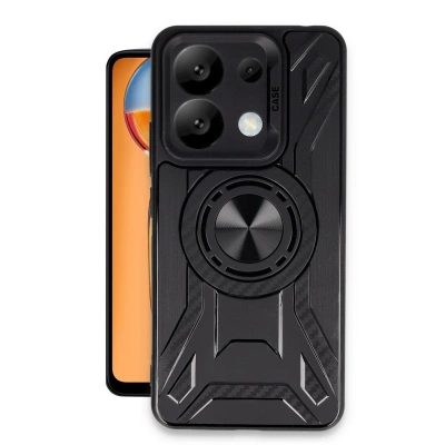 HERŞEYTREND Xiaomi Redmi Note 13 Pro 5g Kılıf Lincoln Silikon - Siyah