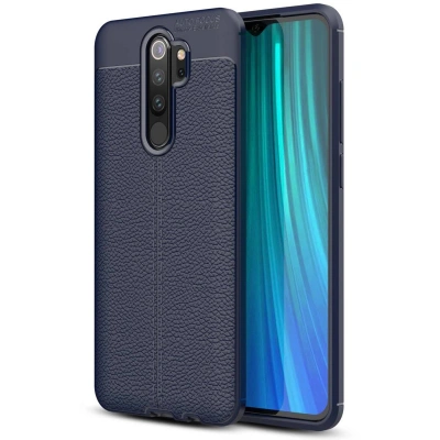 HERŞEYTREND Xiaomi Redmi Note 8 Pro Kılıf Auto Focus Kapak - Lacivert