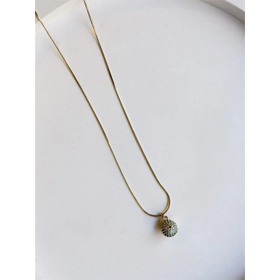 HERŞEYTREND Xuping Nazar Kolye - Altın