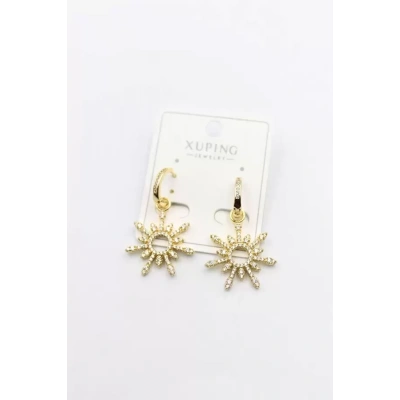 HERŞEYTREND Yıldız Küpe - Altın