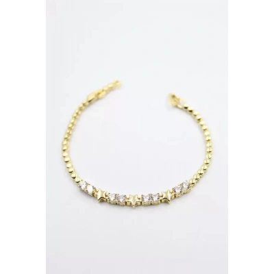 HERŞEYTREND Yıldız Xuping Bileklik - Altın