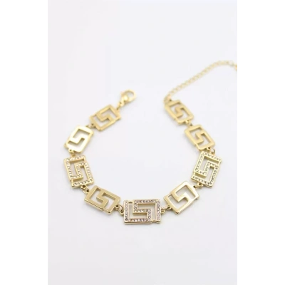 HERŞEYTREND Zincir Bileklik - Altın