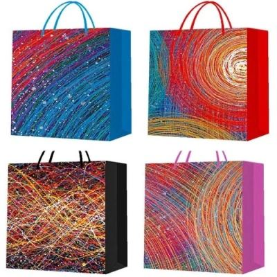 HERŞEYTREND İpli Karton Çanta Büyük Boy