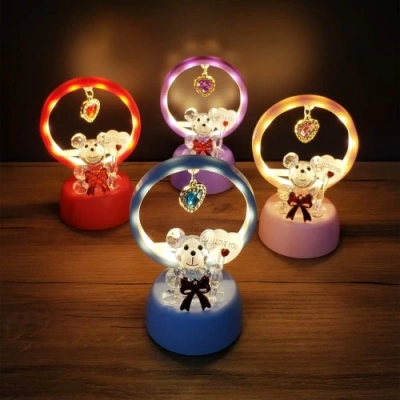 HERŞEYTREND Işıklı I Love You Ayıcık