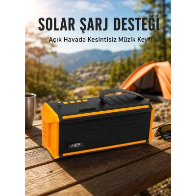 J-IPOX P520 Taşınabilir Bluetooth Hoparlör Güçlü Ses + Radyo Yeni Nesil