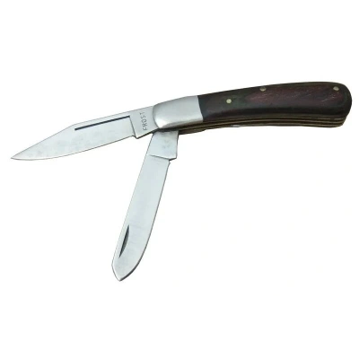 K-29 Falkon Çiftli Çakı 14 Cm - Ahşap Sap, Manuel