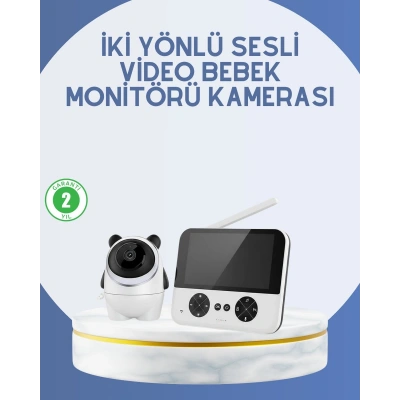 Kablosuz Bebek Monitörü 720P Görüntü ve Geniş Ekran