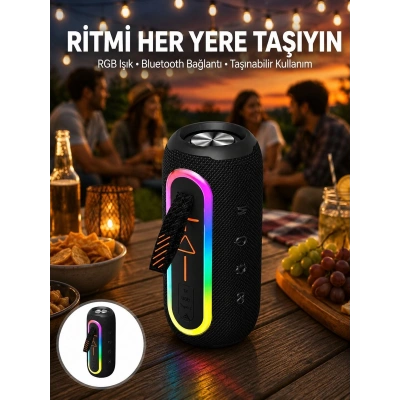 Kablosuz Bluetooth Hoparlör Taşınabilir Çoklu Bağlantılı Özelliği Yeni Nesil
