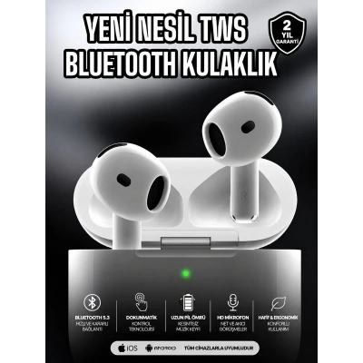 Kablosuz Bluetooth Kulaklık TWS ANC Özelliği Yüksek Ses Kaliteli