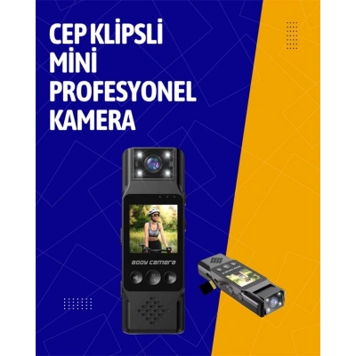 Kablosuz WiFi Bağlantılı Full HD Mini Kamera – Döngüsel Kayıt ve Hareket Algılama Özellikli