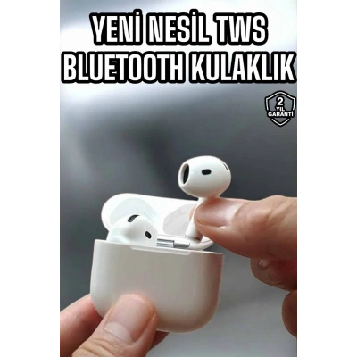 Kaliteli Ucuz İOS ve Android Uyumlu TWS Bluetooth Kulaklık ANC Özelliği