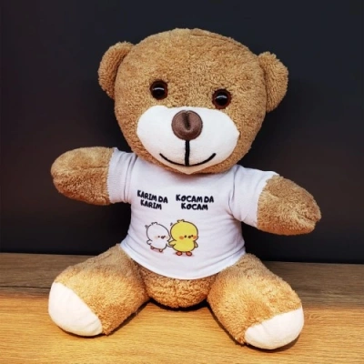 HERŞEYTREND Karım Da Karım Kocam Da Kocam Tasarım Sevimli Peluş Ayıcık