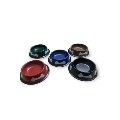 HERŞEYTREND Kemik Desenli Metal Mama Kabı