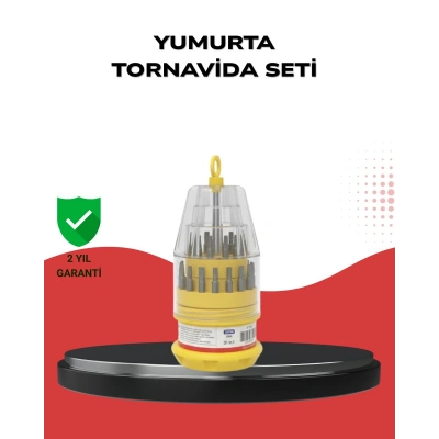 Kompakt Tornavida Seti Elektronik Cihaz Tamiri İçin