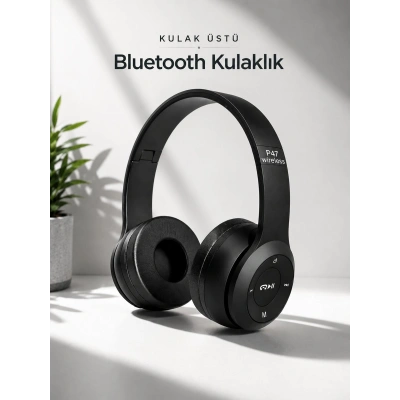 Kulak İçi Kablosuz Bluetooth Kulaklık Ekstra Bass ve Çok Yönlü Kullanım