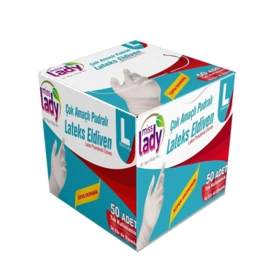 Lateks Eldiven 50li L
