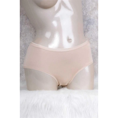 HERŞEYTREND  Pamuklu Orta Bel Geniş Bel Lastikli Slip