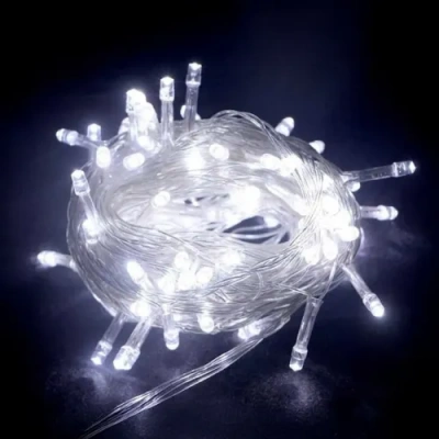 HERŞEYTREND 10m 100 LED Boncuk Lamba Beyaz Işık