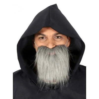 Litae Trend Kırçıllı Korsan Sakalı Gri Renk Takma Sakal