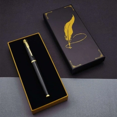 HERŞEYTREND  Metal Siyah Roller Kalem