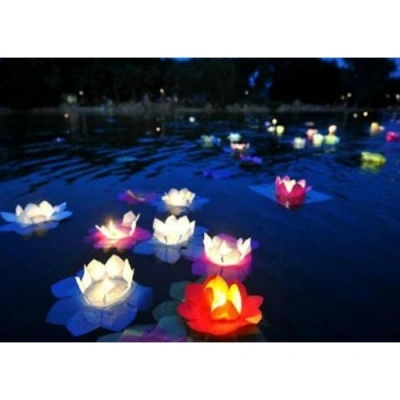 Litae Trend Nilüfer Çiçeği Su Feneri