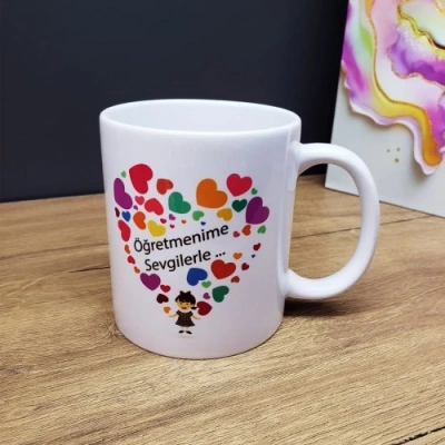 HERŞEYTREND Öğretmenler Gününe Özel Kupa Bardak