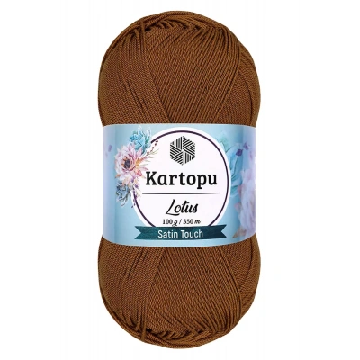 LitaeTrend 1 Adet Lotus Bikini Büstiyer Bluz Örgü İpi  K840 Koyu Hardal