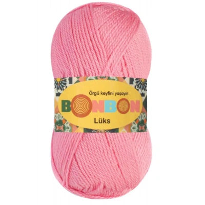 LitaeTrend 1 Adet Lüks Patik İpi Yünü Koyu Pembe 98298