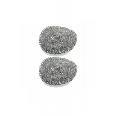 HERŞEYTREND 2 Adet Paslanmaz Çelik Tel Bulaşık Teli Poşetli