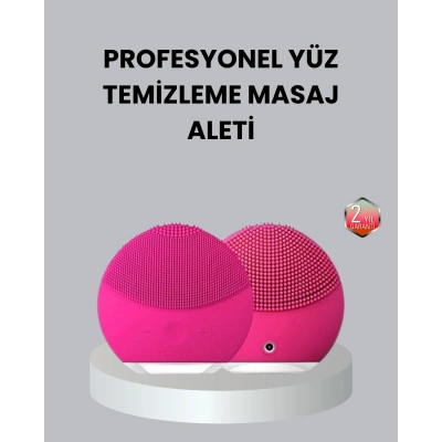 HERŞEYTREND 3 Fonksiyonlu Yüz Temizleme ve Masaj Cihazı – Su Geçirmez, Şarjlı, Ölü Deri Temizleyici ve Cilt Yenileyici