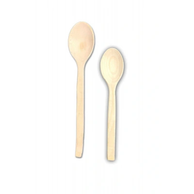 HERŞEYTREND Ahşap Kaşık Seti 2 Parça