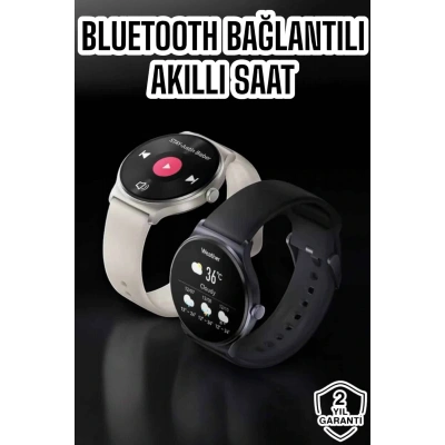 HERŞEYTREND Akıllı Saat Sesli Görüşme Bluetooth Bağlantılı 3 Kordonlu