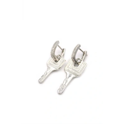 HERŞEYTREND Anahtar Küpe - Gümüş