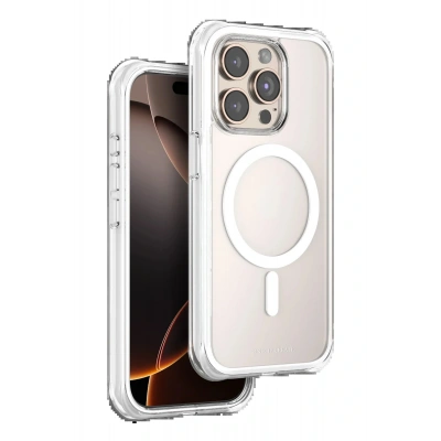 LitaeTrend Apple iPhone 15 Pro Max Hulk Magsafe Kapak - Beyaz