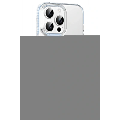 LitaeTrend Apple iPhone 15 Pro Move Taşlı Magsafe Kapak - Mavi