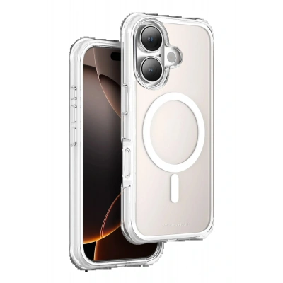 LitaeTrend Apple iPhone 16 Hulk Magsafe Kapak - Beyaz