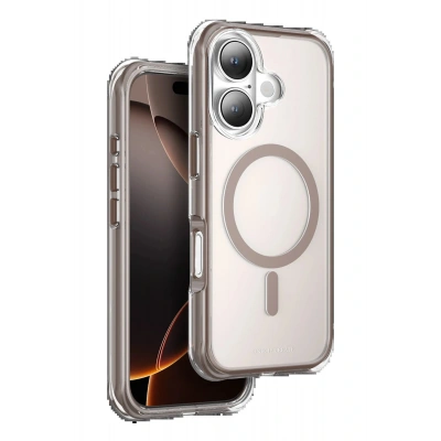 LitaeTrend Apple iPhone 16 Hulk Magsafe Kapak - Çöl Titanyum