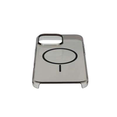 LitaeTrend Apple iPhone 16 Pro PC Blank Magsafe Kapak - Siyah